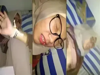 Hijabers SMA Berkacamata Memek Tembem Digenjot Ganas